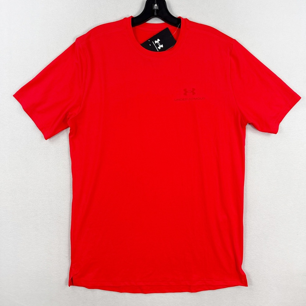 Under Armour Vanish Energy T-Shirt Size L Mens Racer Red - NEW